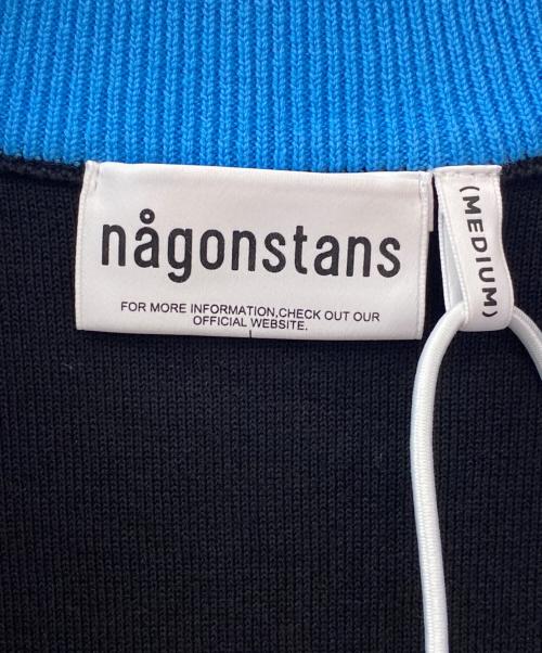 nagonstans（ナゴンスタンス）nagonstans (ナゴンスタンス) slit cardigan ブラック サイズ:M 未使用品の古着・服飾アイテム