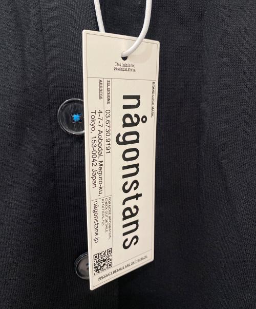 nagonstans（ナゴンスタンス）nagonstans (ナゴンスタンス) slit cardigan ブラック サイズ:M 未使用品の古着・服飾アイテム