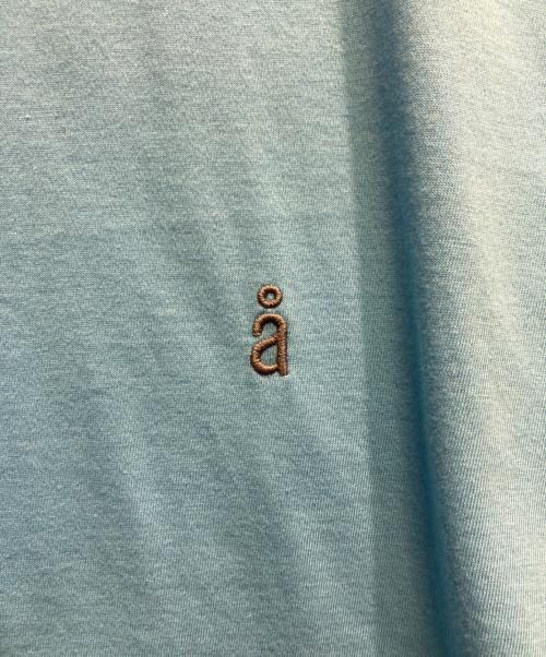 nagonstans（ナゴンスタンス）nagonstans (ナゴンスタンス) asymmetry‐curve long‐sleeves ブルー サイズ:M 未使用品の古着・服飾アイテム