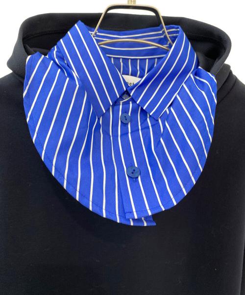 nagonstans（ナゴンスタンス）nagonstans (ナゴンスタンス) shirt combination parker ネイビー サイズ:M 未使用品の古着・服飾アイテム