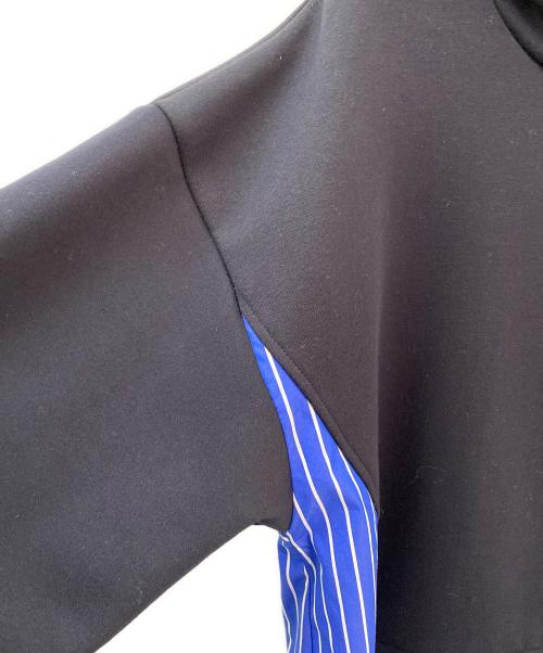 nagonstans（ナゴンスタンス）nagonstans (ナゴンスタンス) shirt combination parker ネイビー サイズ:M 未使用品の古着・服飾アイテム
