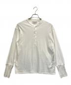 Americanaアメリカーナ）の古着「LONGSLEEVE Tシャツ」｜ホワイト