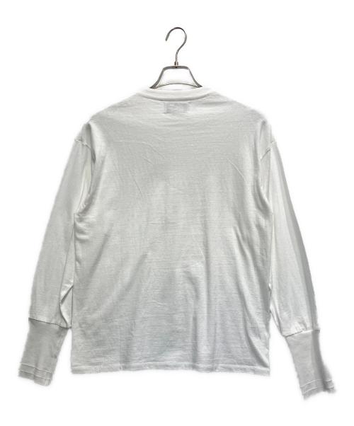 Americana（アメリカーナ）Americana (アメリカーナ) LONGSLEEVE Tシャツ ホワイト サイズ:FREEの古着・服飾アイテム