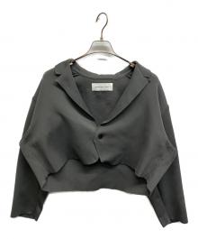 MINOTAUR INST.（ミノトールインスト）の古着「TECH KNIT JACKET」｜グレー