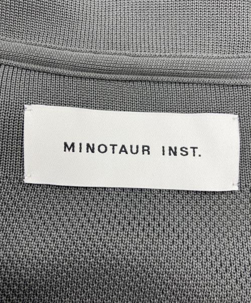 MINOTAUR INST.（ミノトールインスト）MINOTAUR INST. (ミノトールインスト) TECH KNIT JACKET グレー サイズ:M/Lの古着・服飾アイテム