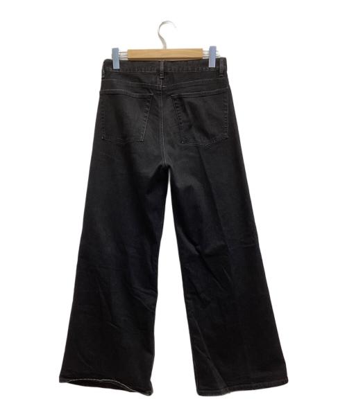 MUKAI（ムカイ）MUKAI (ムカイ) WIDE BUGGY DENIM ブラック サイズ:1の古着・服飾アイテム