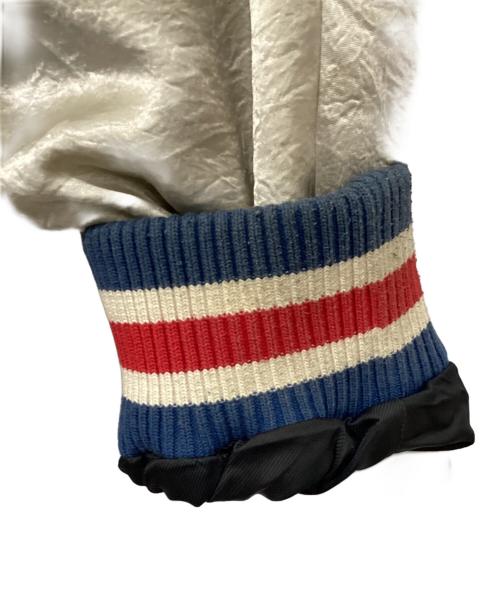 el conductorh（コンダクター）el conductorh (コンダクター) PHOENIX EMBROIDERED SOURVENIR JKT ブルー サイズ:Mの古着・服飾アイテム