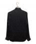 Saint Laurent Paris (サンローランパリ) フローラルジャガードシルクシャツ ブラック サイズ:36：35000円
