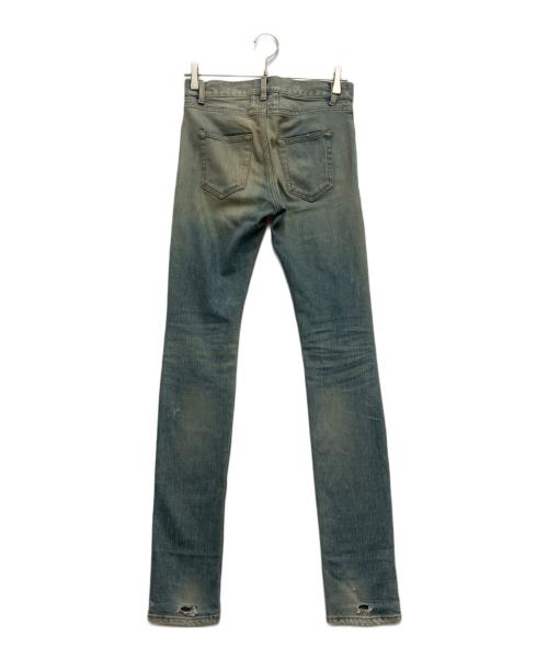Saint Laurent Paris（サンローランパリ）Saint Laurent Paris (サンローランパリ) デストロイスキニーデニムパンツ ライトインディゴ サイズ:W26の古着・服飾アイテム