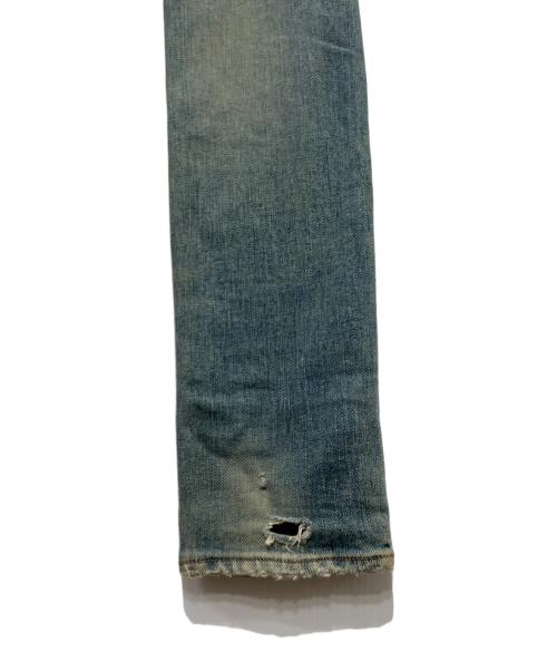 Saint Laurent Paris（サンローランパリ）Saint Laurent Paris (サンローランパリ) デストロイスキニーデニムパンツ ライトインディゴ サイズ:W26の古着・服飾アイテム