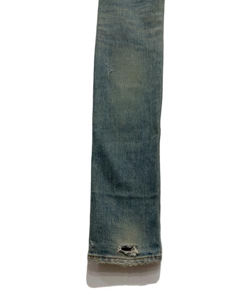 Saint Laurent Paris（サンローランパリ）Saint Laurent Paris (サンローランパリ) デストロイスキニーデニムパンツ ライトインディゴ サイズ:W26の古着・服飾アイテム