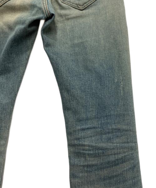 Saint Laurent Paris（サンローランパリ）Saint Laurent Paris (サンローランパリ) デストロイスキニーデニムパンツ ライトインディゴ サイズ:W26の古着・服飾アイテム
