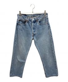 LEVI'S（リーバイス）の古着「90s 501デニムパンツ　1998年9月製　釦裏524」｜ブルー
