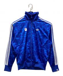 adidas×A BATHING APE（アディダス×アベイシングエイプ）の古着「トラックジャケット」｜ブルー