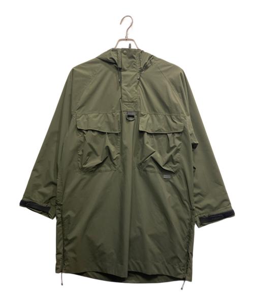 Snow peak（スノーピーク）Snow peak (スノーピーク) ナイロンポンチョ オリーブ サイズ:SIZE1の古着・服飾アイテム