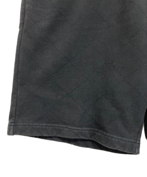 THE BLACK EYE PATCH（ブラックアイパッチ）THE BLACK EYE PATCH (ブラックアイパッチ) SMALL OG PIGMENT DYED SWEAT SHORTS ブラック サイズ:Lの古着・服飾アイテム