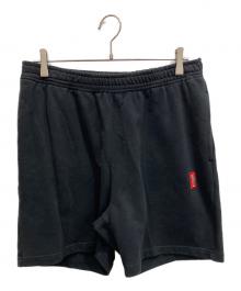THE BLACK EYE PATCH（ブラックアイパッチ）の古着「SMALL HWC LABEL SWEAT SHORTS」｜ブラック