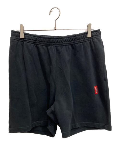 THE BLACK EYE PATCH（ブラックアイパッチ）THE BLACK EYE PATCH (ブラックアイパッチ) SMALL HWC LABEL SWEAT SHORTS ブラック サイズ:Lの古着・服飾アイテム