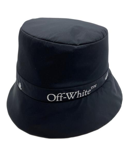 OFFWHITE（オフホワイト）OFFWHITE (オフホワイト) バケットハット ブラック サイズ:O/Sの古着・服飾アイテム