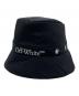 OFFWHITE (オフホワイト) バケットハット ブラック サイズ:O/S：8000円