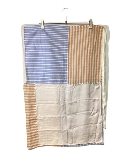 MM6 Maison Margiela（エムエムシックスメゾンマルジェラ）MM6 Maison Margiela (エムエムシックスメゾンマルジェラ) ストライプ巻きスカート マルチカラー サイズ:size36の古着・服飾アイテム