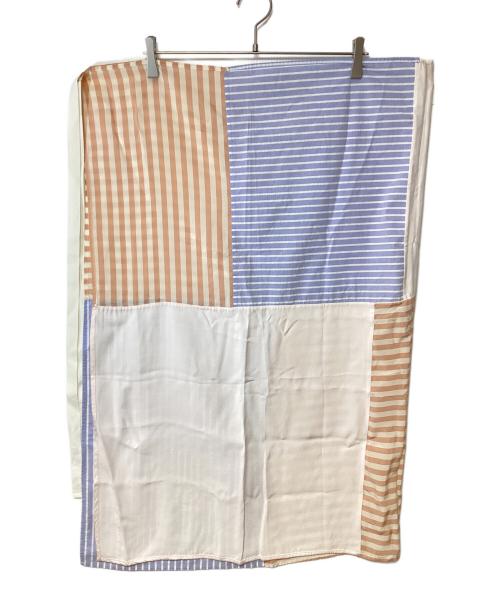 MM6 Maison Margiela（エムエムシックスメゾンマルジェラ）MM6 Maison Margiela (エムエムシックスメゾンマルジェラ) ストライプ巻きスカート マルチカラー サイズ:size36の古着・服飾アイテム