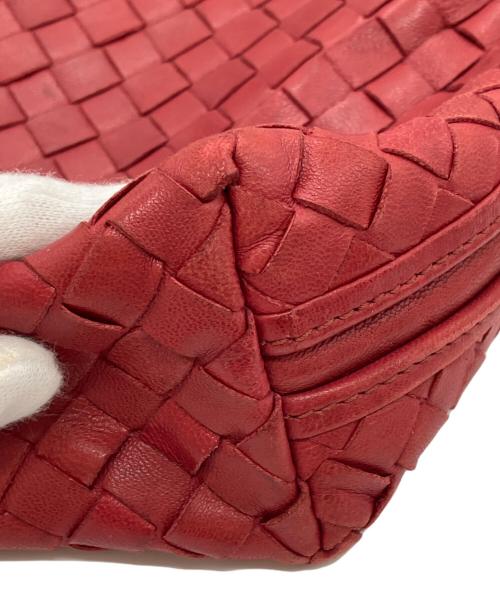 BOTTEGA VENETA（ボッテガベネタ）BOTTEGA VENETA (ボッテガベネタ) ショルダーバッグ レッドの古着・服飾アイテム