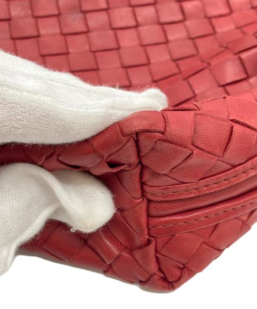 BOTTEGA VENETA（ボッテガベネタ）BOTTEGA VENETA (ボッテガベネタ) ショルダーバッグ レッドの古着・服飾アイテム