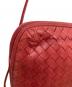 中古・古着 BOTTEGA VENETA (ボッテガベネタ) ショルダーバッグ レッド：35000円