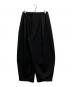 Curensology (カレンソロジー) ウールドロストパンツ ブラック サイズ:FREE：12000円
