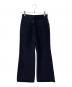 Plage (プラージュ) DENIM SEMI FLARED PANTS ブラック サイズ:34 未使用品：8000円