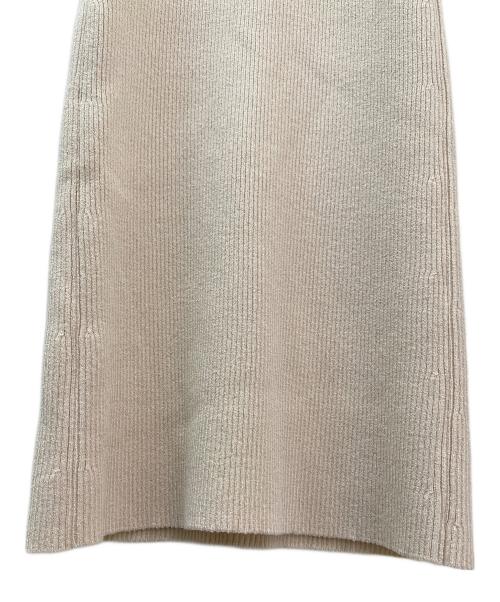 MUSE de Deuxieme Classe（ミューズ ドゥーズィエム クラス）MUSE de Deuxieme Classe (ミューズ ドゥーズィエム クラス) Diner B RIB パンツ ベージュ サイズ:36の古着・服飾アイテム