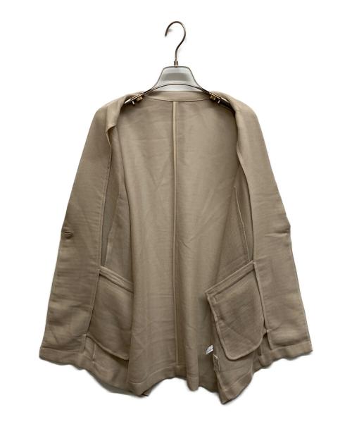 CLOCHE（クロシェ）CLOCHE (クロシェ) ショートスリーブジャケット ベージュ サイズ:2の古着・服飾アイテム