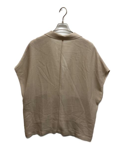 CLOCHE（クロシェ）CLOCHE (クロシェ) ショートスリーブジャケット ベージュ サイズ:2の古着・服飾アイテム
