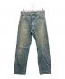 LEVI'S（リーバイス）の古着「復刻 702XX シンチバック デニムパンツ 赤耳」｜ブルー