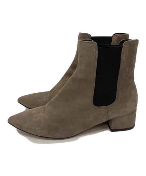 FABIO RUSCONI（ファビオルスコーニ）FABIO RUSCONI (ファビオルスコーニ) サイドゴアブーツ ブラウン サイズ:37の古着・服飾アイテム