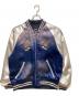 Schott（ショット）の古着「RAYON SUKA ASING JACKET」｜ブルー×ホワイト