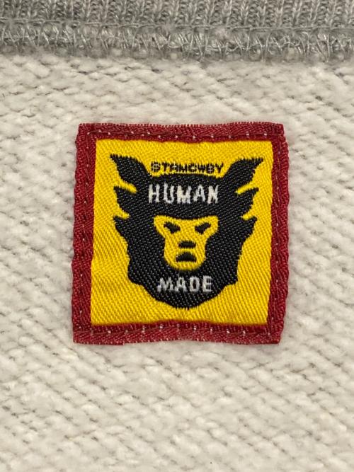 HUMAN MADE（ヒューマンメイド）HUMAN MADE (ヒューマンメイド) GRAFFITI SWEATSHIRT グレー サイズ:Lの古着・服飾アイテム