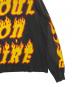 中古・古着 SAINT MICHAEL (セントマイケル) LS TEE / SOUL ON FIRE ブラック×レッド サイズ:L：32000円