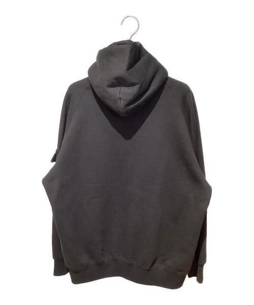sacai（サカイ）sacai (サカイ) SPIEWAK (スピワック) 24AW Multi Patch Cotton Jersey Hoodie ブラック サイズ:1の古着・服飾アイテム