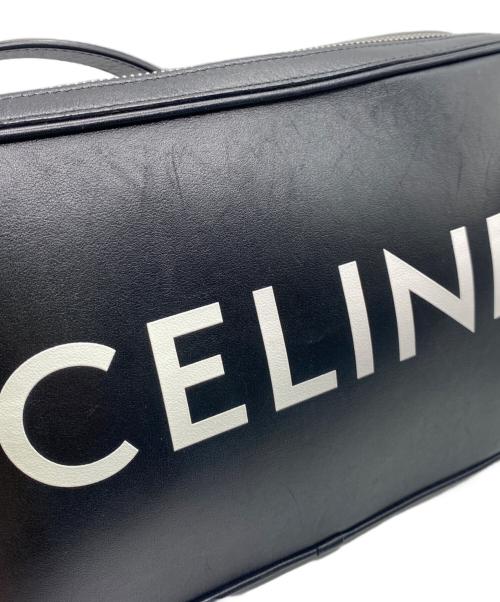 CELINE（セリーヌ）CELINE (セリーヌ) ミディアムメッセンジャーバッグ ブラックの古着・服飾アイテム