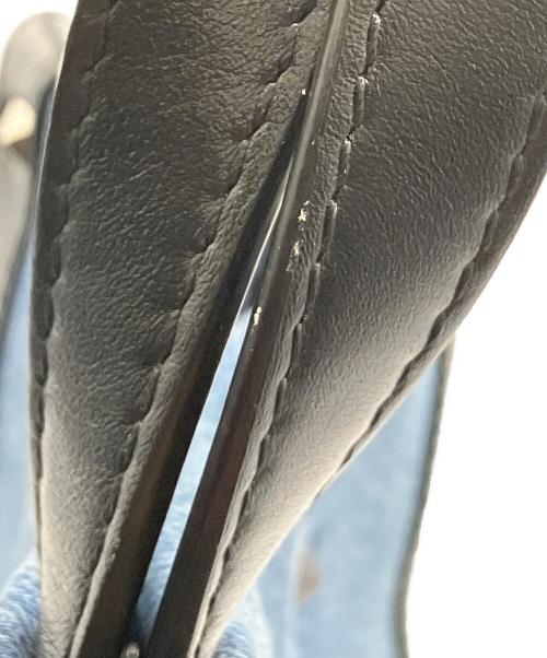 VALENTINO GARAVANI（ヴァレンティノ・ガラヴァーニ）VALENTINO GARAVANI (ヴァレンティノ・ガラヴァーニ) 2WAYスタッズショルダーバッグ インディゴの古着・服飾アイテム