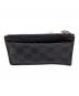 LOUIS VUITTON (ルイ ヴィトン) コインカード・ホルダー ブラック：15000円