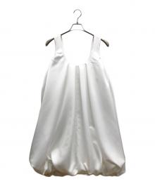 cygne（シーニュ）の古着「バルーンミニワンピース cherry」｜ホワイト