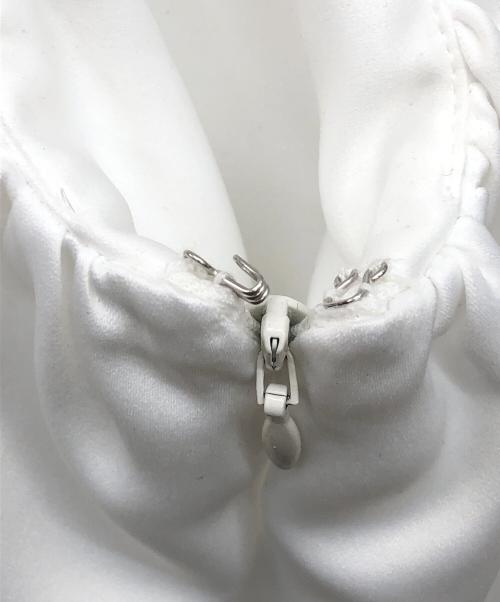 cygne（シーニュ）cygne (シーニュ) バルーンミニワンピース cherry ホワイト サイズ:0T 未使用品の古着・服飾アイテム