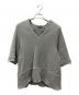 KEINA RITA（ケイナ リタ）の古着「Vネックプルオーバースウェット」｜グレー
