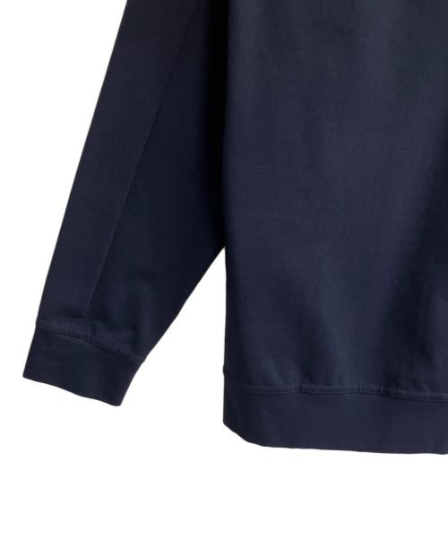 LARDINI（ラルディーニ）LARDINI (ラルディーニ) ジャージー ジップパーカー ネイビー サイズ:50の古着・服飾アイテム