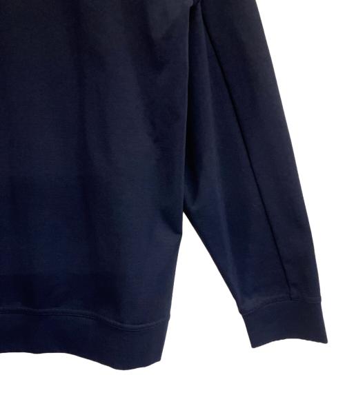 LARDINI（ラルディーニ）LARDINI (ラルディーニ) ジャージー ジップパーカー ネイビー サイズ:50の古着・服飾アイテム