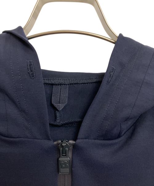 LARDINI（ラルディーニ）LARDINI (ラルディーニ) ジャージー ジップパーカー ネイビー サイズ:50の古着・服飾アイテム