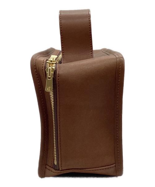 LIFESTYLIST（ライフスタイリスト）LIFESTYLIST (ライフスタイリスト) Leather Tool Box Bag ブラウンの古着・服飾アイテム